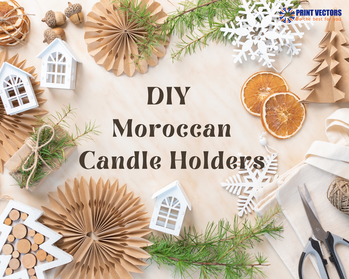 DIY Moroccan Candle Holders