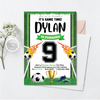 Personalized File Soccer Birthday Invitation, Soccer Party Invite, Invitation, Soccer Party Theme, Football Party, Sports Birthday, PNG File Only