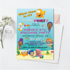 Personalized File Bubble Guppies Birthday Invitations | Printable Bubble Guppies Party Invite, Bubble Guppies Evite, Instant Download PNG File Only