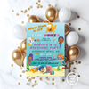 Personalized File Bubble Guppies Birthday Invitations | Printable Bubble Guppies Party Invite, Bubble Guppies Evite, Instant Download PNG File Only