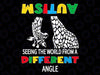 Giraffe Autism Seeing World Different Angle Awareness Svg, Autism Giraffe Png Svg, Autism Awareness Png, Digital Download