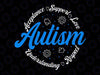 Autism Awareness Acceptance Support Autistic Blue Autism Svg, Undersatnding Resped Autism Svg, Autism Awareness Png, Digital Download