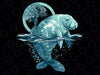 PNG ONLY Earth Day Manatee Png, Colorful Manatee Png, Earth Day Png, Digital Download