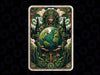 PNG ONLY Earth's Guardian Enchanting Nature Art Tarot Card Png, Earth Day Png, Digital Download