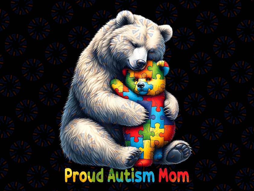 PNG ONLY You'll Never Walk-Alone Autism Png, Proud Autism Mom Bear Support Png, Autism Awareness Png, Digital Download