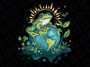 PNG ONLY Frog Earth Day Png, Frog Earth Day Green Themed Png, Digital Download