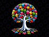 PNG ONLY Tree Puzzle Autism Awareness Month Png, Funny ASD Support Autism Png, Autism Awareness Png, Digital Download