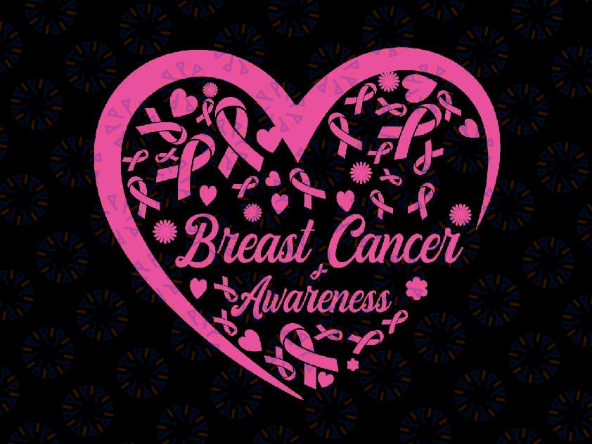 Breast Cancer Awareness Svg Png, Breast Cancer Support Png Svg, Breast Cancer Awareness Png, Digital Download