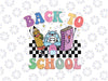 Back to School Svg, Retro Character Book Pencil Svg, Cute School Design, Back To School Png, Digital Download