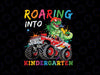 Roaring Kindergarten Cool Dinosaur Back to School Png, Dinosaur Back to School Png, Back To School Png, Digital Download