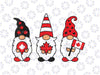 Gnomies Canada Maple Leaf Vintage Canadian Flag Canada Day Png, Canadian flag Png, Digital Download