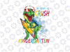 I'm Ready To Crush Kindergarten Dinosaur Back To School Boys Png, Kindergarten Squad Pencil Png, Back To School Png, Digital Download