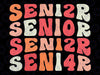 Back To School 2024 Senior 2024 Svg, Class Of 2024 Retro Text Svg, Back To School Png, Digital Download