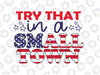 Try That In A Small Town Country, Try That In A Small Town Country shirt, American Flag Quote svg, Country Music