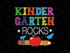 Vintage Kindergarten Rocks Png, Teacher Student Back To School Pencil Png, Back To School Png, digital download