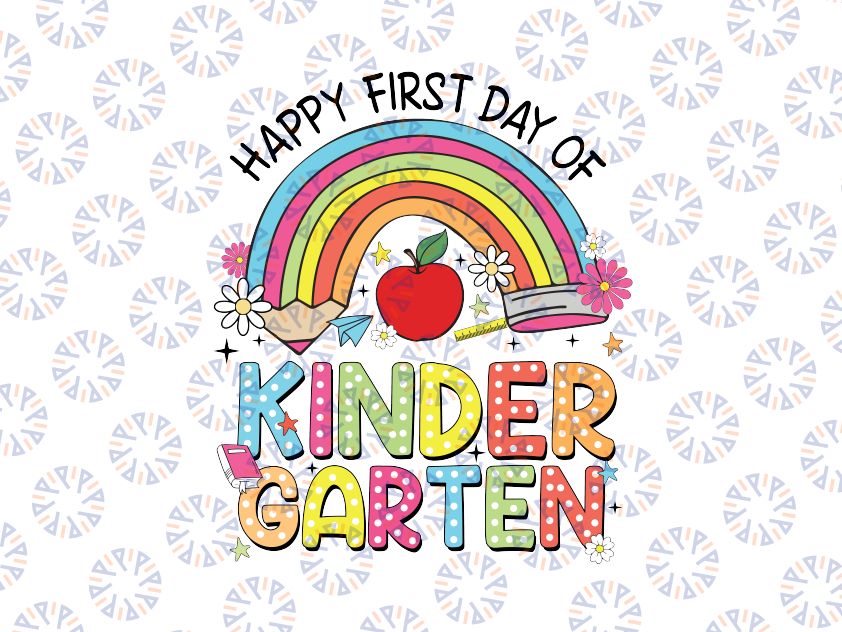 First Day Of Kindergarten Svg, Funny Back To School Leopard Teach Svg, Back To School Png, Digital Download