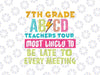 ABCD Seventh Grade Teacher Tour Svg, First Day Of School Svg, Back To School Png, Digital Download