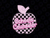 Retro Apple School Counselor Groovy Teacher Back To School Svg, Back To School Png, Digital Download