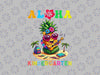 PNG ONLY Aloha Kindergarten Pineapple Hawaii Png, Aloha Summer Png, Back To School Png, Digital Download