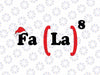 Christmas Math Teacher Svg, Fa La La La 8 Svg, San-ta Fa La Math Teacher Svg, Christmas Teacher, Christmas Png, Digital Download