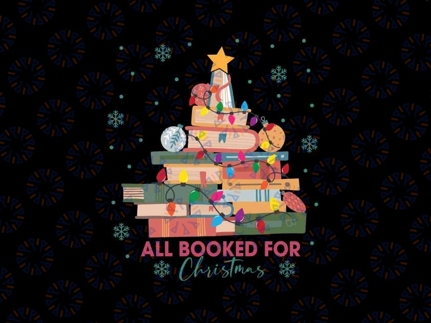 Christmas Book Tree Svg, Book Lovers Christmas Svg, School Christmas Book Tree, Christmas Png, Digital Download