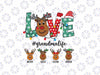 Personalized GrandmaLife Little Reindeer Png, Custom Love Grandma Png, Christmas Png, Digital Download