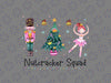 Christmas Nutcr-acker Squad Ballet Dance Png, Ballet Christmas Tree Png, Christmas Png, Digital Download