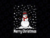 Snowman Christmas Cute Winter Svg, Funny Merry Christmas Snowman Santa Hat Svg, Christmas Png, Digital Download