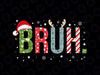 Bruh Christmas Reinder Png, Cool Meme Trendy Christmas Png, Retro Christmas Png, Digital Download