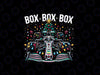 PNG ONLY Formula Racing Car Box Box Box Radio Call Fun Christmas Tree Png, Racing Car Christmas Png, Christmas Png, Digital Download