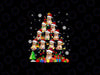 PNG ONLY Christmas Tree San-ta Cavapoo Christmas Lights San-ta Png, Dog Christmas PNG Dog Lover Xmas, Christmas Png, Digital Download