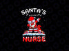 PNG ONLY San-ta's Favorite Nurse Christmas Png, Funny Dabbing San-ta Png, Christmas Png, Digital Download