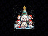 PNG ONLY Dog Christmas Tree - Cute Poodle Dog Christmas Png, Trendy Christmas Dog Png, Christmas Png, Digital Download