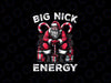 PNG ONLY Big Nick Energy Funny San-ta Cl-aus Christmas Png, Body Builder Santa Png, Christmas Png, Digital Download