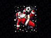 PNG ONLY Santa Plays Soccer Bicycle Kick Png, Christmas Sport Santa Png, Christmas Png, Digital Download