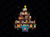 PNG ONLY Christmas Library Tree Teacher Xmas Tree made Of Book Png, Merry Bookmas Tree Png, Christmas Png, Digital Download