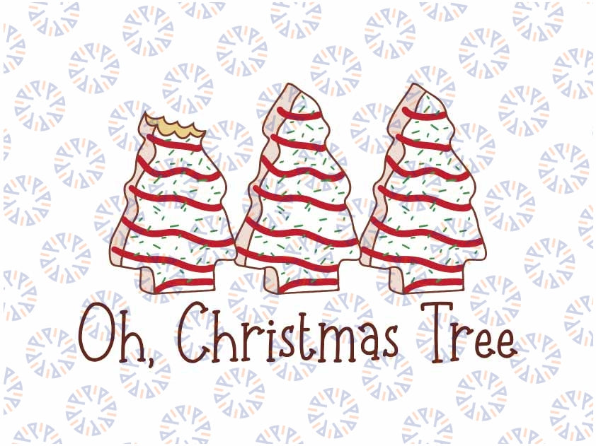 Christmas Tree Cake Svg, Christmas Cake Svg, Funny Christmas Svg, Christmas Png, Digital Download