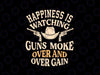 Happiness Is Watching Gunsmoke Over And Over Again Cowboys Svg,  Funny American Design Svg, Christmas Png, Digital Download