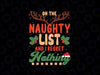 On the Naughty List and I Regret Nothing Christmas Svg, Donkey Christmas Png, Christmas Png, Digital Download