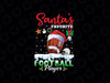 Santa's Favorite Football Player Christmas Design Png, Christmas American Football Png, Christmas Png, Digital Download