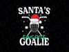 Ice Hockey Goalie Christmas Santa's Favorite Hockey Player Svg, Christmas Hockey Svg, Christmas Png, Digital Download