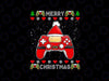 PNG ONLY Gamer Merry Christmas Png, Gaming Santa Video Game Ugly Christmas Png, Christmas Png, Digital Download