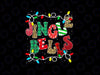 PNG ONLY Christmas Red Plaid Jin-gle Bells Christmas Family Png, Jing-le B-ells Xmas Light Png, Christmas Png, Digital Download