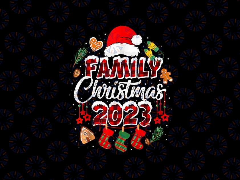 PNG ONLY Family Matching Christmas Santa Matching Png, Family Christmas 2023 Png, Christmas Png, Digital Download