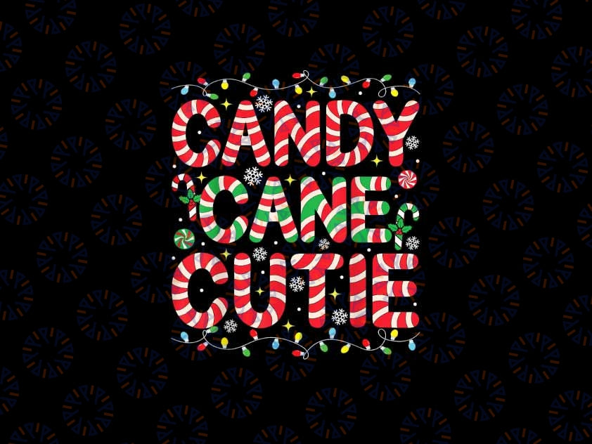 PNG ONLY Funny Christmas Candy Cane Lover Crew Xmas Png, Candy Cane Cutie Christmas Light Png, Christmas Png, Digital Download