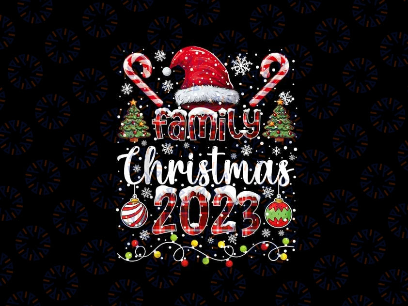 PNG ONLY Family Christmas 2023 Png,  Matching Family Christmas Xmas Squad Png, Christmas Png, Digital Download