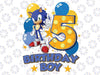 Personalized Sonic Birthday Boy Age Png, Custom Sonic Birthday Png, Family Matching Sonic Png, Digital Download