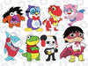 Ryans World Characters bundle PNG SVG JPG Digital downloads, Birthday Characters Png, Digital Files, Kids character Svg