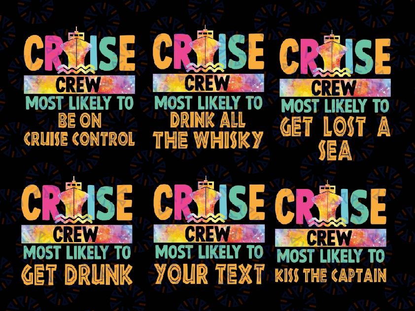 Custom Cruise Png, Most Likely Cruise Png, Family Matching Cruise Png, Birthday Cruise Png, Family Vacation, Digital Download