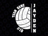 Custom Volleyball Team Svg, Volleyball  Player Number and Name Svg, Team Spirit Svg, Digital Download